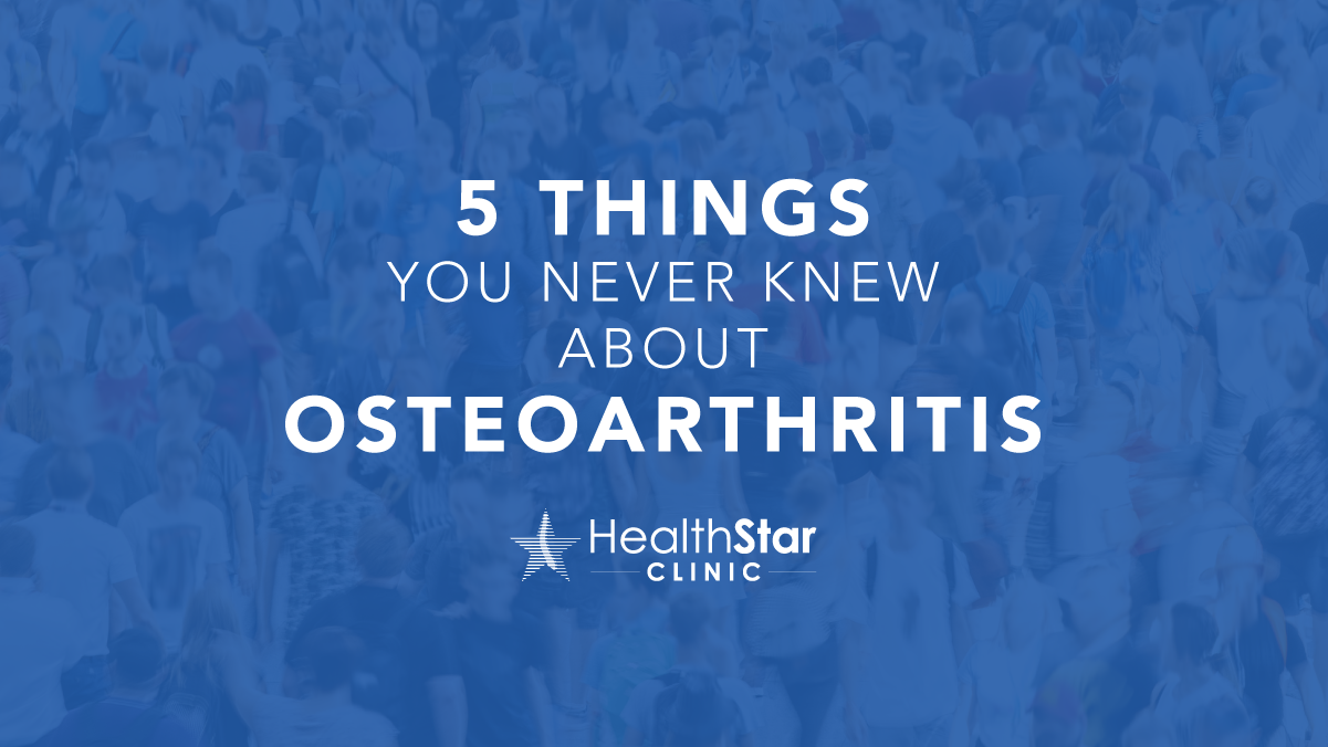5 Surprising Facts You Never Knew about Osteoarthritis